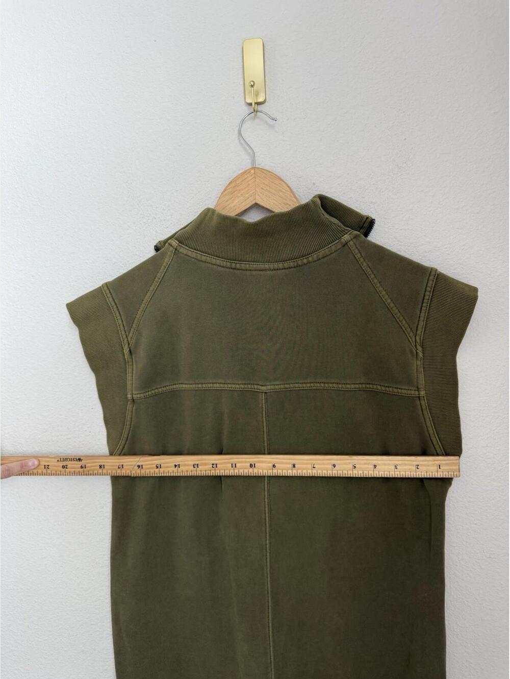 Daily Practice by Anthro NWT Meru Zip-Front Mini Dress Pockets Athleisure Sz S - Picture 5 of 7